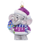 Christopher Radko A Bouquet of Memories Glass Christmas Ornament