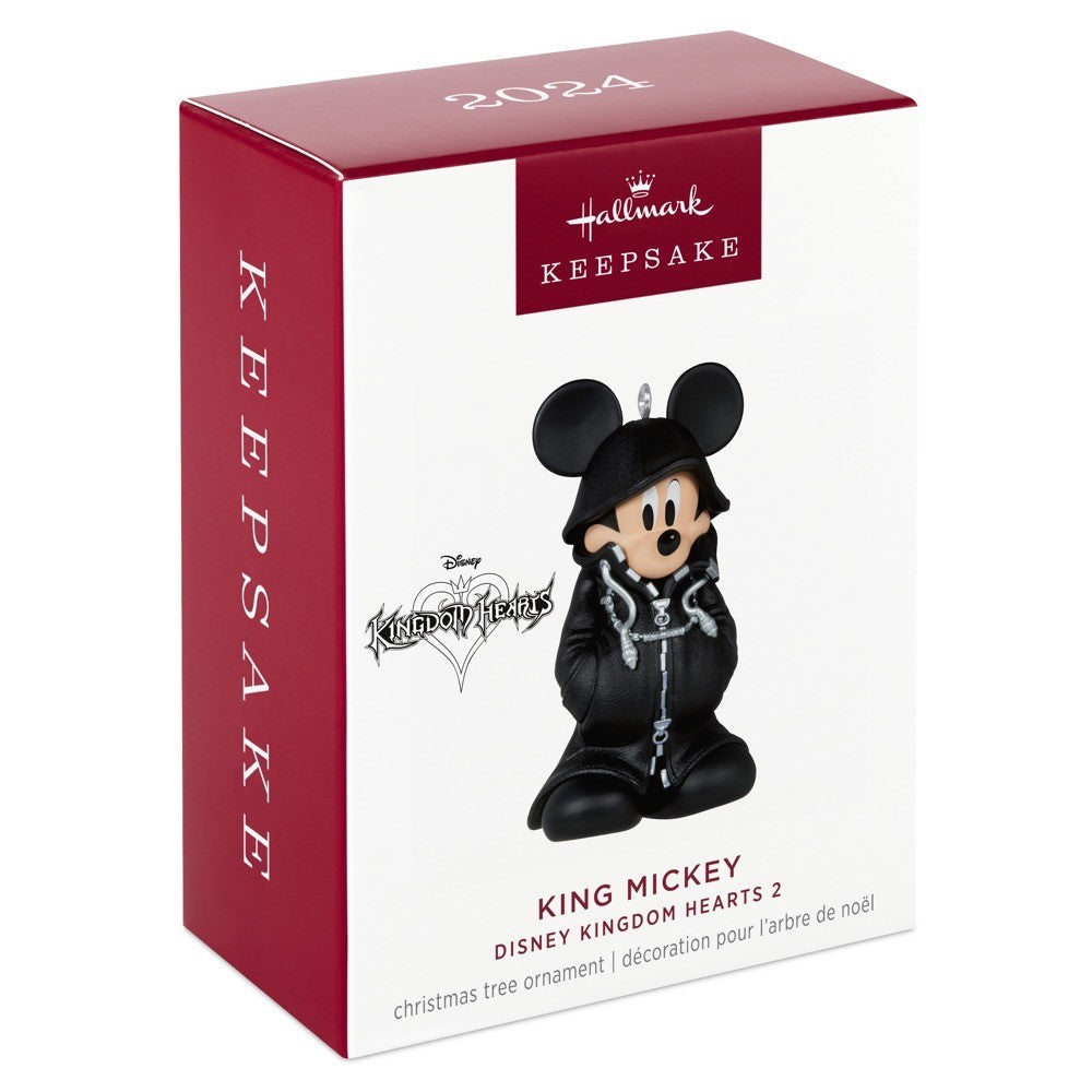 Disney Kingdom Hearts 2 King Mickey Hallmark Keepsake Ornament
