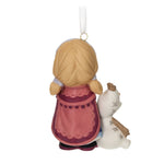 Disney Precious Moments Frozen Anna and Olaf Porcelain Hallmark Keepsake Ornament