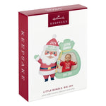 Little Bundle Big Joy 2024 Photo Frame Hallmark Keepsake Ornament