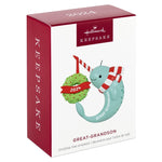 Great-Grandson Narwhal 2024 Hallmark Keepsake Ornament