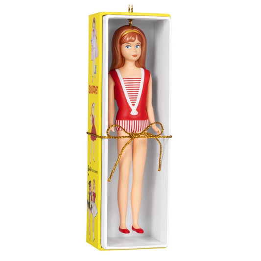 Barbieª 60th Anniversary Barbie's Little Sister Skipperª Hallmark Keepsake Ornament