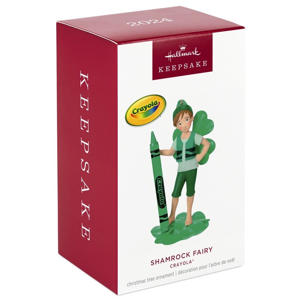Crayola¨ Shamrock Fairy Hallmark Keepsake Ornament