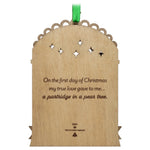 Twelve Days of Christmas Papercraft Hallmark Keepsake Ornament