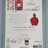 McGrath Foundation Snowflake Pattern Red & Gold Charity Boxed Christmas Cards