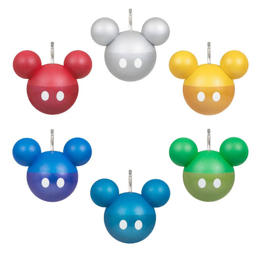 Disney Mickey Mouse Miniature 2023 Hallmark Keepsake Ornament Set