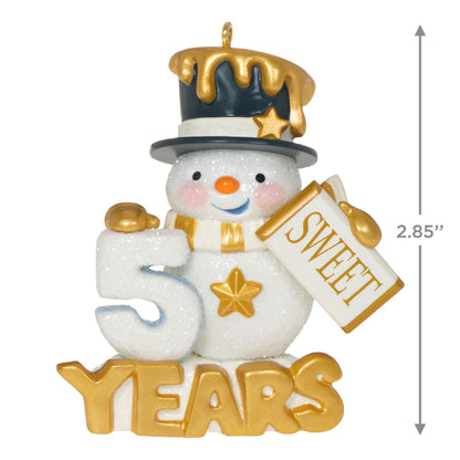 50 Sweet Years Special Edition 2023 Hallmark Keepsake Ornament