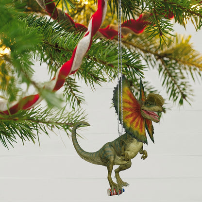 30th Anniversary Jurassic Park Dilophosaurus 2023 Hallmark Keepsake Ornament