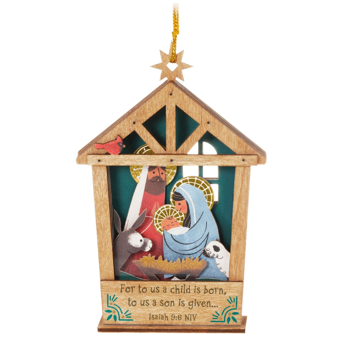 A Child Is Born 2023 Hallmark Keepsake Ornament