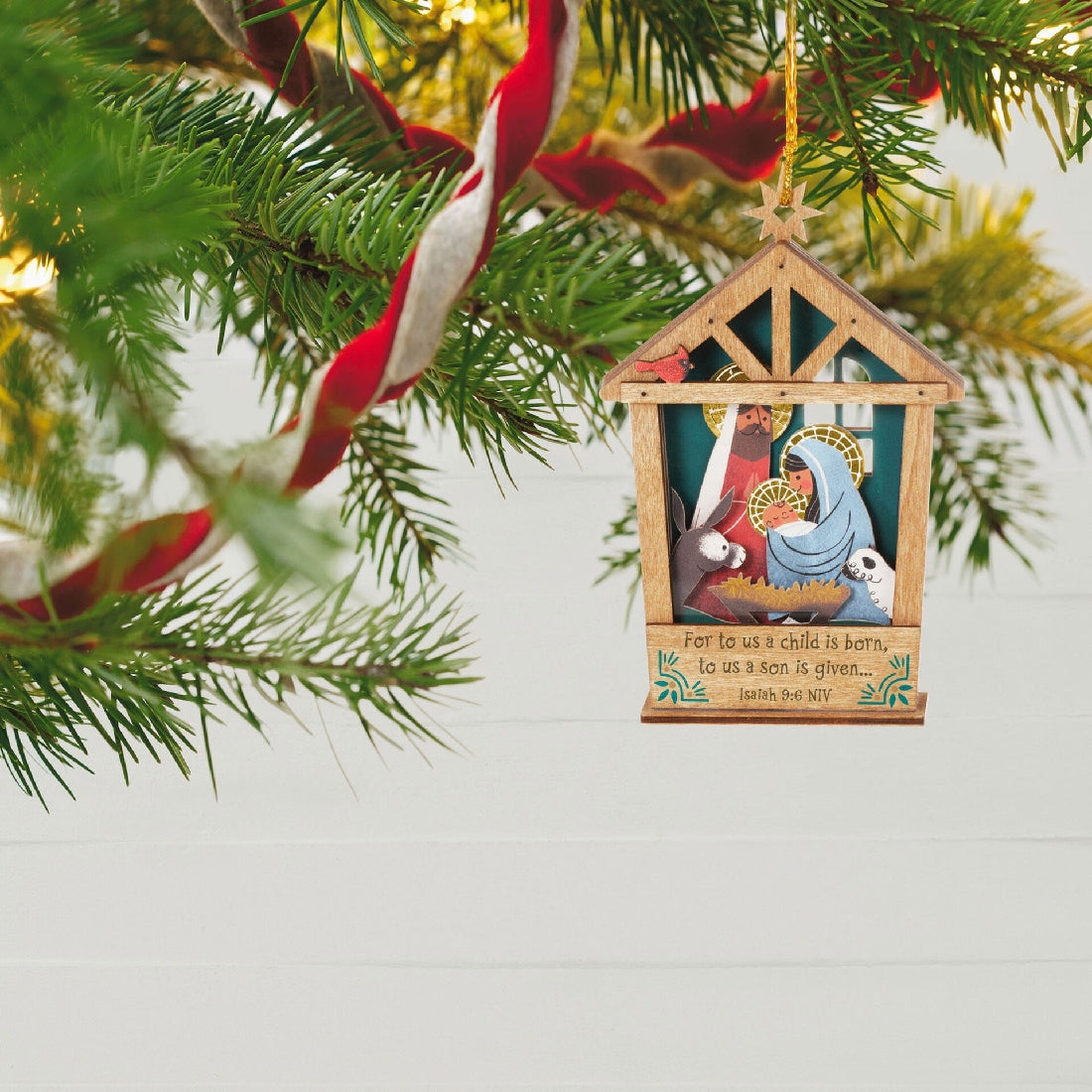 A Child Is Born 2023 Hallmark Keepsake Ornament