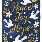 Prostate Cancer Foundation Peace Joy Hope Charity Boxed Christmas Cards