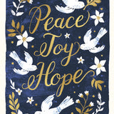 Prostate Cancer Foundation Peace Joy Hope Charity Boxed Christmas Cards