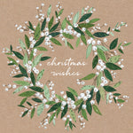 Beyond Blue Mistletoe Wreath Charity Boxed Christmas Cards