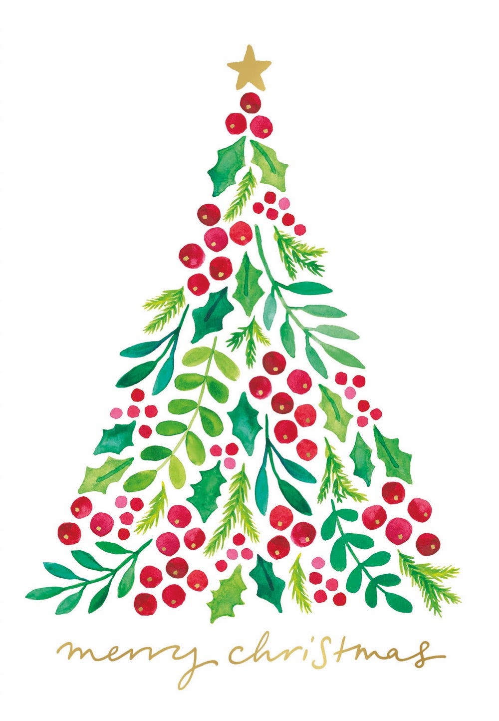 Beyond Blue Christmas Berries Charity Boxed Christmas Cards