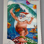 Kids Helpline Santa Surfing Charity Boxed Christmas Cards