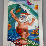 Kids Helpline Santa Surfing Charity Boxed Christmas Cards