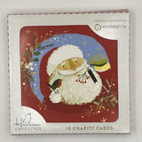 Kids Helpline Santa Little Robin Charity Boxed Christmas Cards