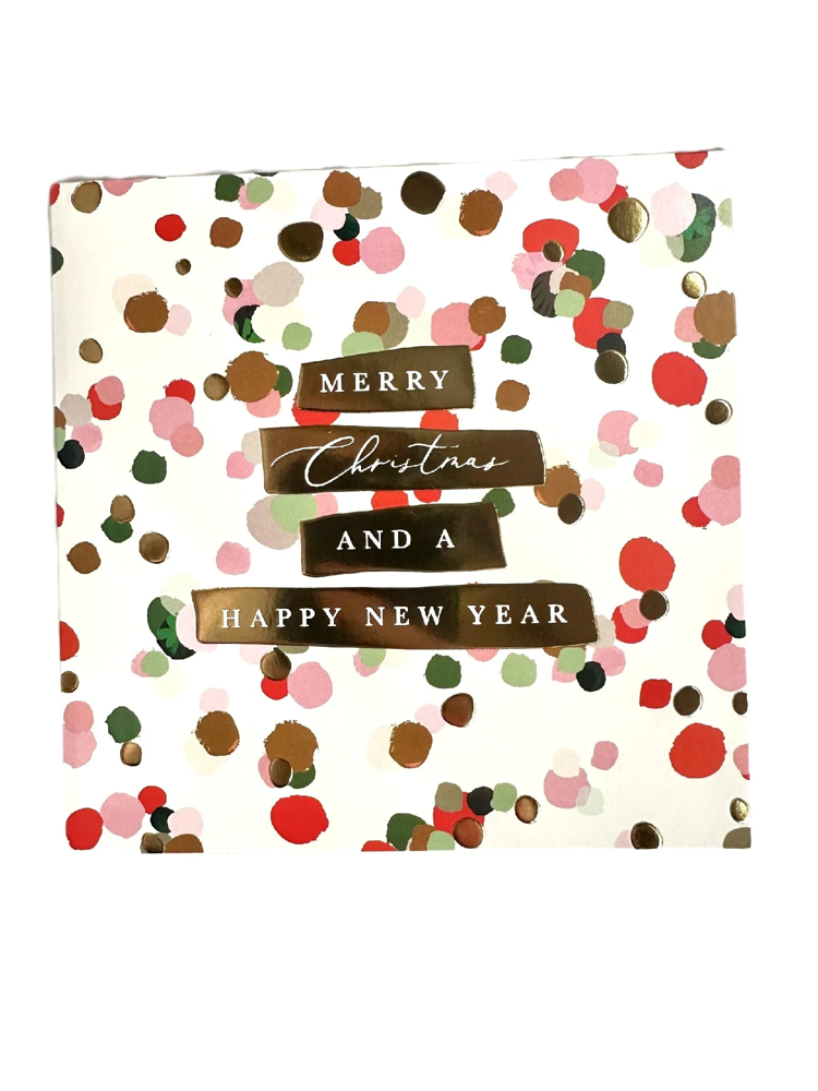 McGrath Foundation Confetti Dots Charity Boxed Christmas Cards