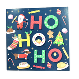 Kids Helpline Ho Ho Ho on Blue Charity Boxed Christmas Cards