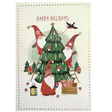 Kids Helpline Gnome Santas with Tree Charity Boxed Christmas Cards