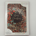 Kids Helpline Floral Wreath Charity Boxed Christmas Cards