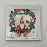 Kids Helpline Pink Gnome Wreath Charity Boxed Christmas Cards