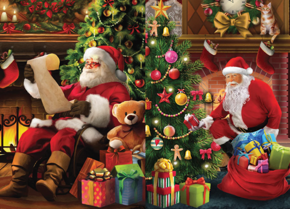 McGrath Foundation Santa List Charity Boxed Christmas Cards