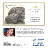 Jeans for Genes Wombat Love Charity Boxed Christmas Cards