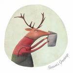 Breast Cancer Network Australia Reindeer Charity Boxed Christmas Cards