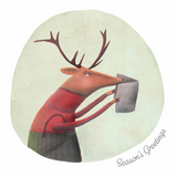 Breast Cancer Network Australia Reindeer Charity Boxed Christmas Cards