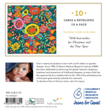 Jeans for Genes Christmas Bells Bouquet Charity Boxed Christmas Cards