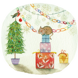 Jeans for Genes Curious Cat Charity Boxed Christmas Cards