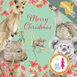 Breast Cancer Network Australia Animal Greetings Charity Boxed Christmas Cards