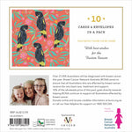 Breast Cancer Network Australia Black Cockatoos Charity Boxed Christmas Cards