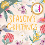 Breast Cancer Network Australia Festive Flora Charity Boxed Christmas Cards