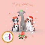 Breast Cancer Network Australia Dog Presents Charity Boxed Christmas Cards
