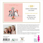 Breast Cancer Network Australia Dog Presents Charity Boxed Christmas Cards