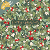 Breast Cancer Network Australia Leaves And Berries Charity Boxed Christmas Cards