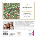 Breast Cancer Network Australia Leaves And Berries Charity Boxed Christmas Cards