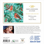 Jeans for Genes Robins Charity Boxed Christmas Cards