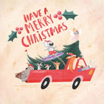 Jeans for Genes Christmas Ride Charity Boxed Christmas Cards