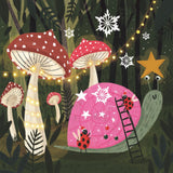 Jeans for Genes Mushroom Forest Charity Boxed Christmas Cards