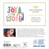 Jeans for Genes Joy To The World Charity Boxed Christmas Cards