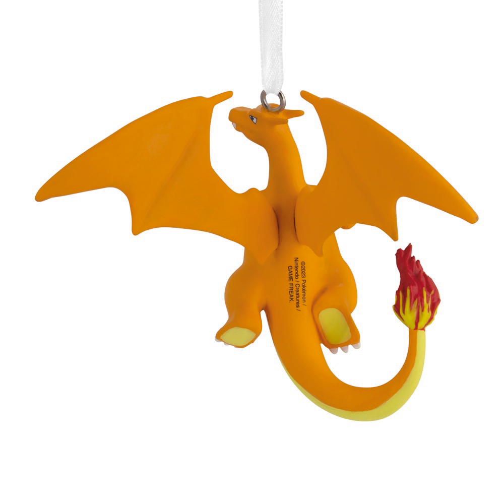 PokŽmon Charizard Resin Hallmark Christmas Ornament
