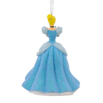 Disney Princess Cinderella Holding Glass Slipper Resin Hallmark Christmas Ornament