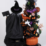 Karen Didion Halloween Lighted Tricks or Treats Kitchen Witch