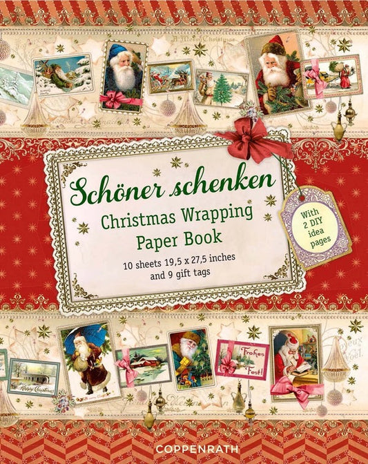 A Vintage Christmas: The Schoner Schenken Wrapping Paper Book