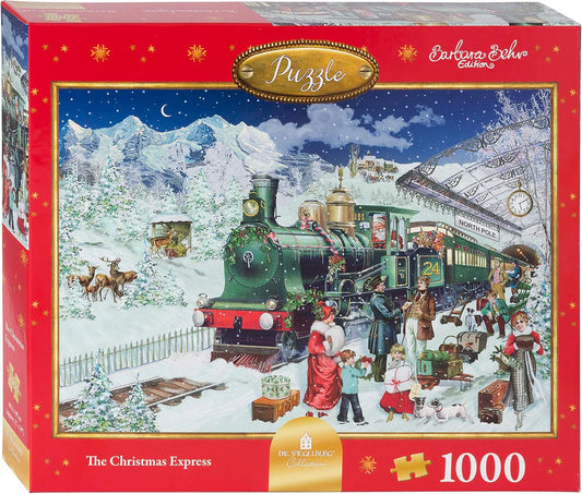 The Barbara Behr Christmas Express Jigsaw Puzzle: A Festive Puzzle Adventure