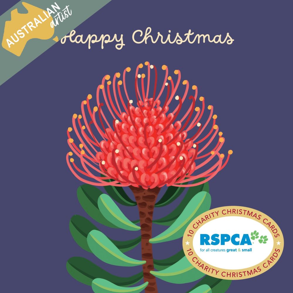 Christmas Flowers: Emma Whitelaw's Floral Charity Cards for the RSPCA