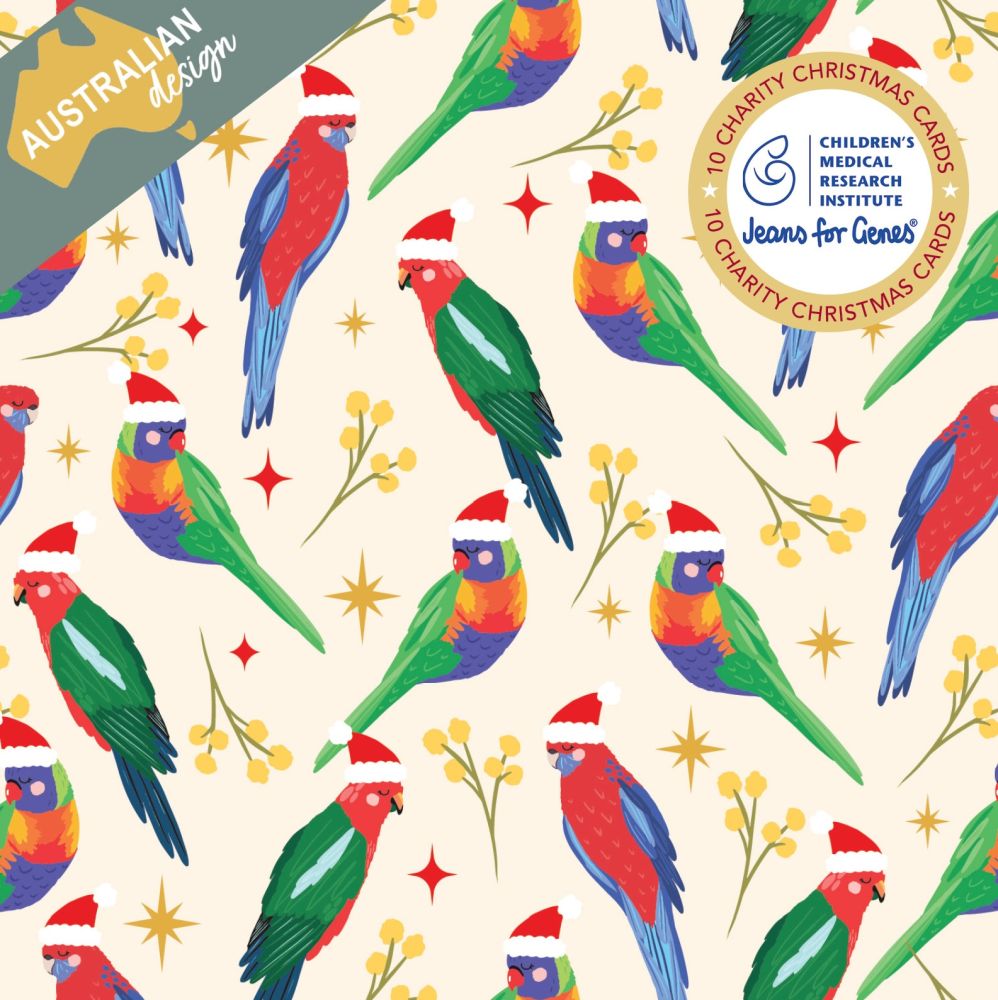 Rosella Santas: Aussie Christmas Cards That Support Children's Medical Research